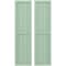 Ekena Millwork Americraft 4-Board Exterior Wood 2 Equal Panel Framed Board-n-Batten Shutters, ARW101BF414X42SGH, PR ARW101BF414X42SGH - alternate 1